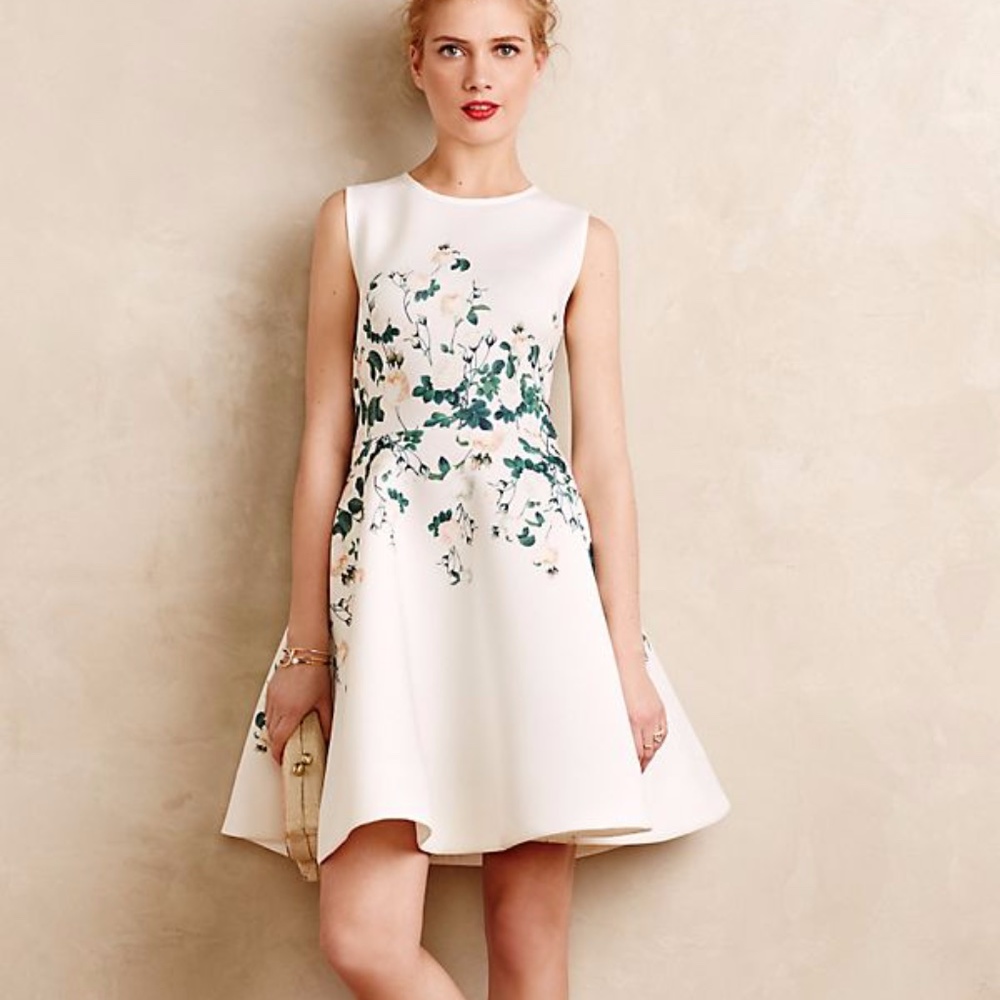 Anthropologie Erin Fetherston Floral Suzie Dress